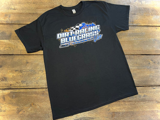 Dirt Racing in the Bluegrass Black T-Shirt
